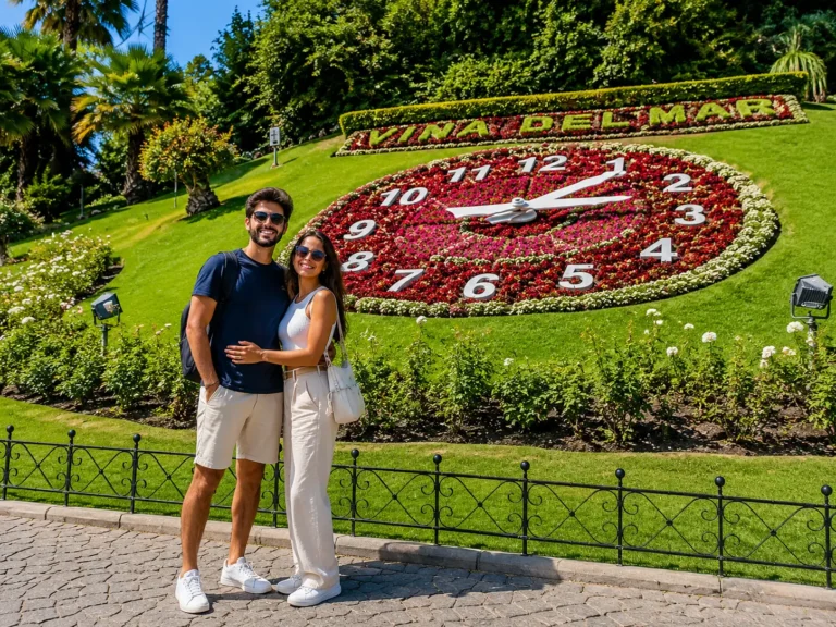 El Reloj de Flores de Viña del Mar: una historia que comenzó con un Mundial